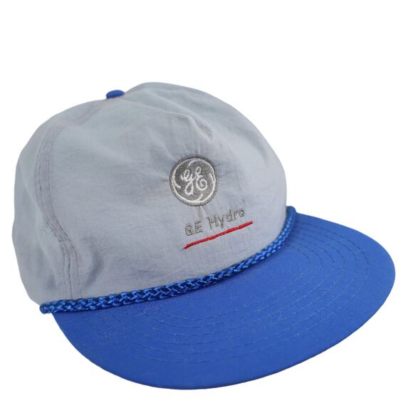 Vintage GE General Electric Hydro Power Snapback Hat - Picture 2 of 5